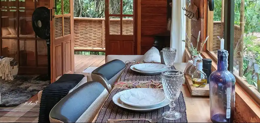 Varanda da Cabana Mayu